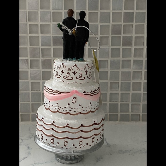 CODY FOSTER NWT Our First Christmas  GROOMS Ornament - Picture 4 of 6